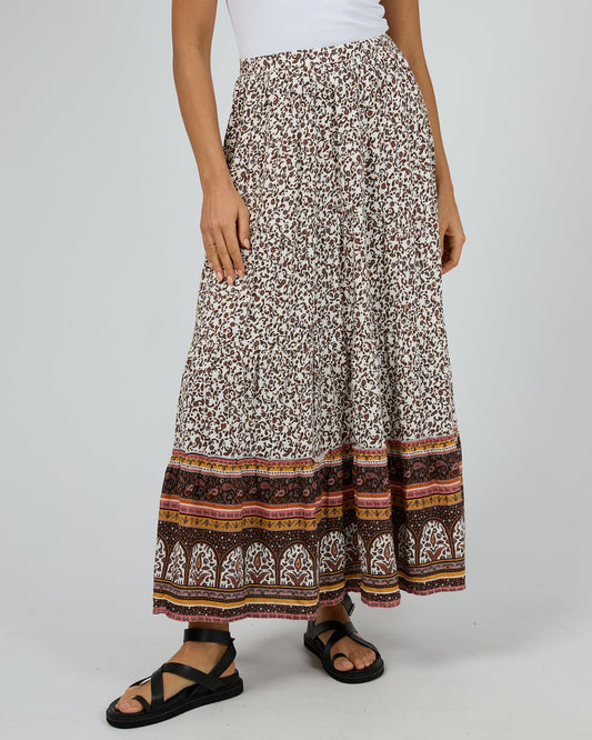 Honey Print Skirt