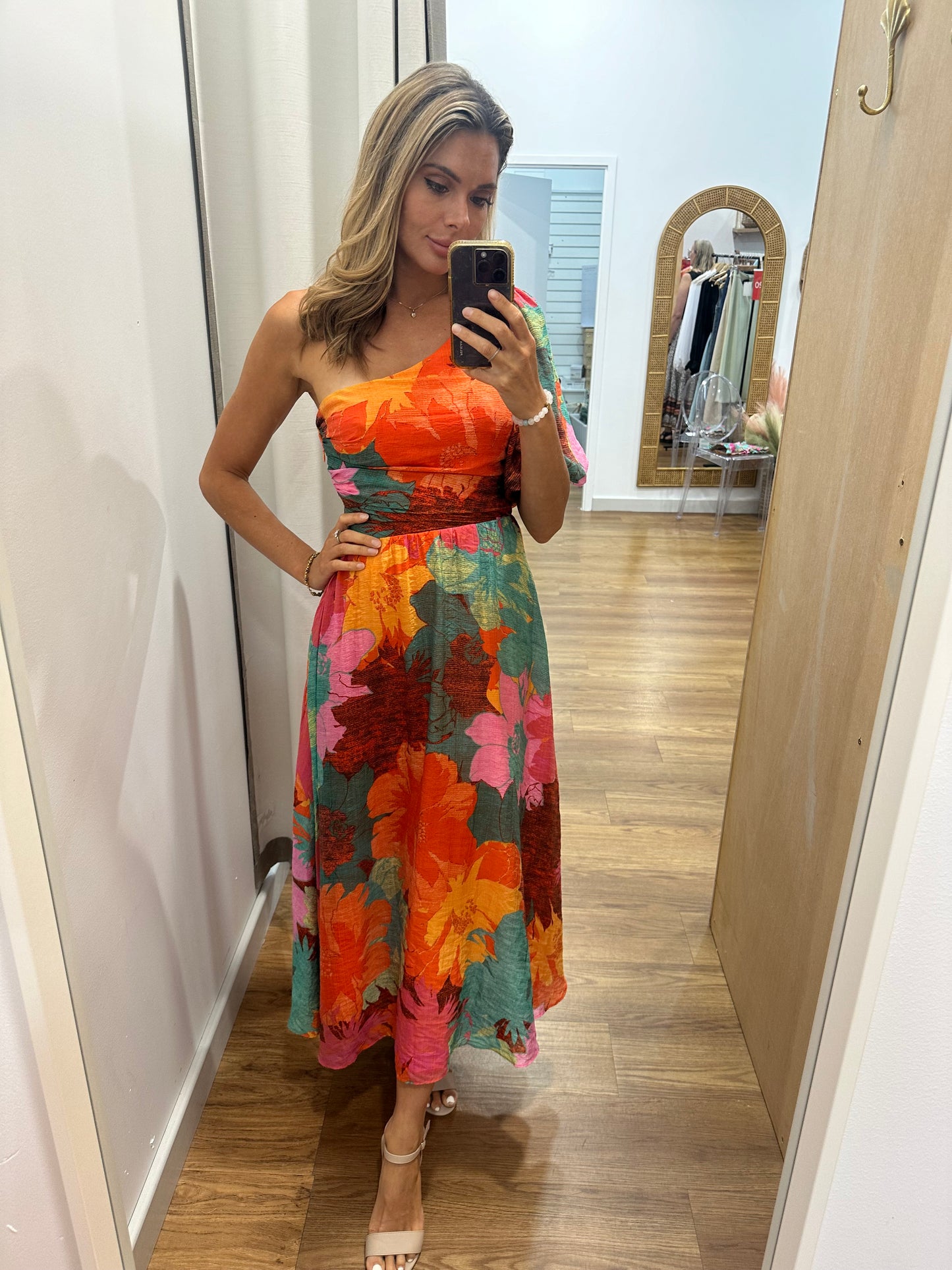 Sunrise One Shoulder Dress