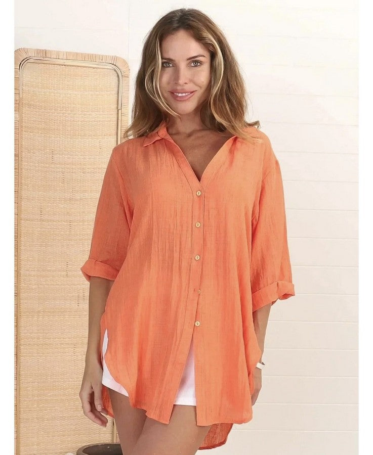 Isla Shirt - Orange