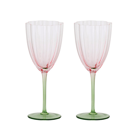 Lotti Tulip Wine Glass set/2