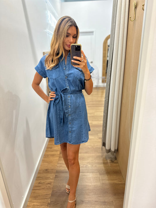 Sarah Denim Dress