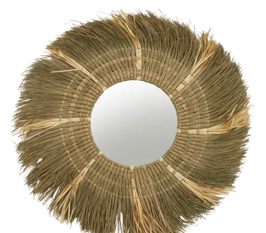 Boho Fringe Mirror